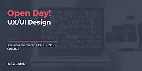 Imagen principal de Open Day! UX/UI Design