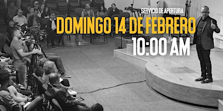 Imagen principal de Servicio Dominical 14 de Febrero  - 10:00 AM