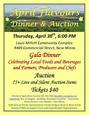 April Flavours Dinner and Auction primary image