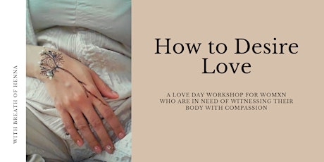 How to Desire Love - Women Only primary image