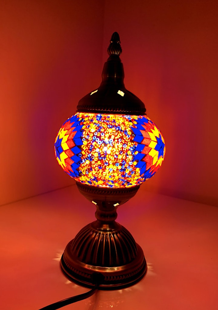 Turkish Mosaic Lamp Workshop Chermside image