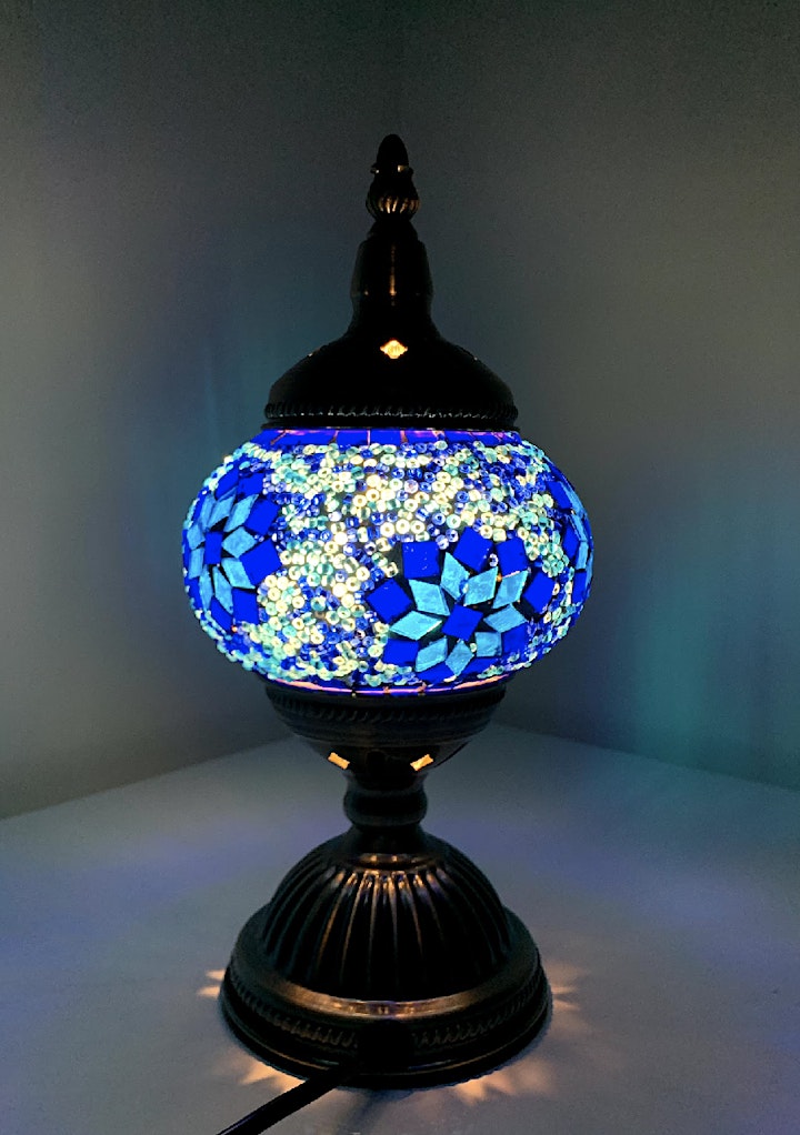 Turkish Mosaic Lamp Workshop Chermside image