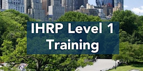 IHRP Level 1 Training primary image