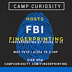 Fingerprinting @ Camp Curiosity primary image