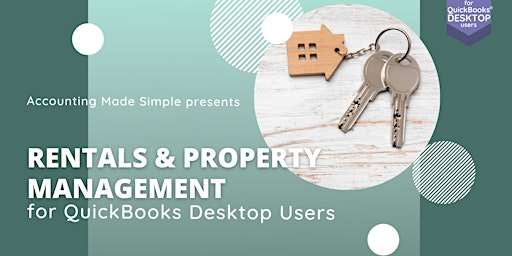 Image principale de Rentals & Property Management Workshop for QuickBooks Desktop Users