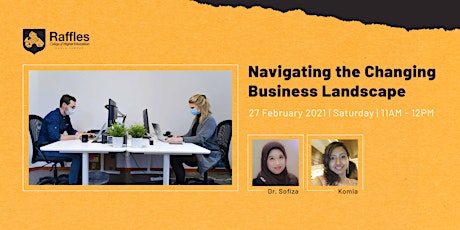 "Navigating the Changing Business Landscape" Webinar primary image