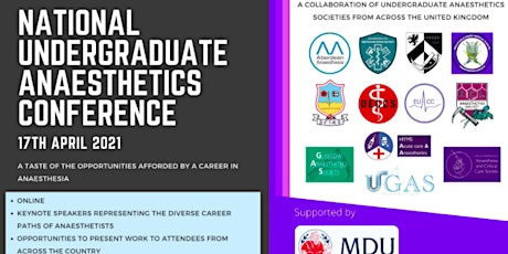National Undergraduate Anaesthetics Conference 2021 primary image