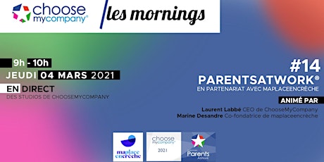 Image principale de Morning CMC #14 - ParentsAtWork® 2021