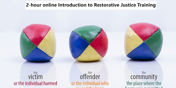 Introduction to Restorative Justice  for Community Healing   2-hr online