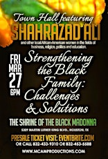 Town Hall Understanding Black Male & Female Relationships with SIs Shahrazad Ali primary image