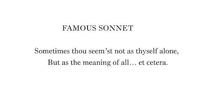 <br />
		Ulises Carrión's SONNET(S) image<br />
