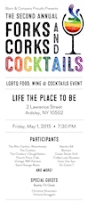 2nd Annual Forks, Corks & Cocktails - LGBTQ Food, Wine & Cocktails Event primary image