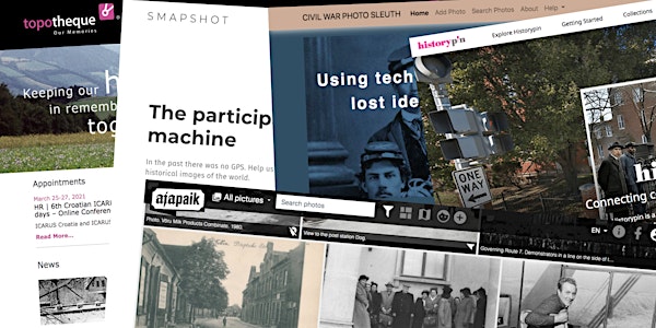 Webinar on crowdsourcing platforms for historic images