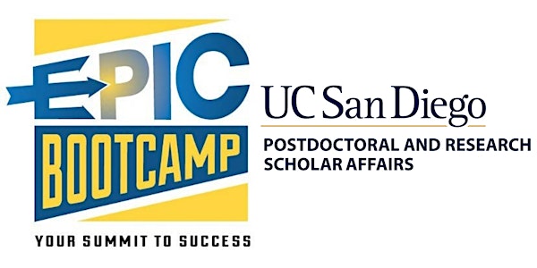 UCSD EPIC Postdoc Bootcamp Spring 2021