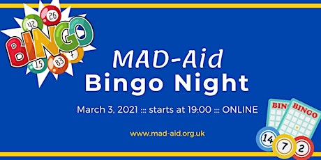MAD-Aid  Bingo  Online primary image