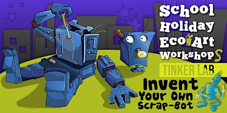 SOLD OUT Tinker Lab - Invent Your Own Scrap-Bot primary image
