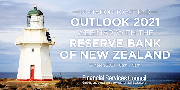 Outlook 2021 webinar with the Reserve Bank of New Zealand