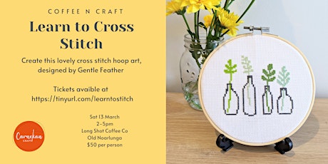 Coffee n Craft - Learn to Cross Stitch primary image