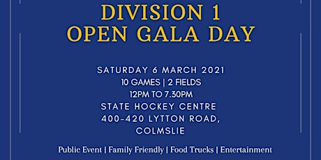 Hockey Brisbane Division 1 Open Gala Day primary image