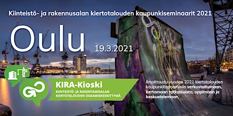 KIRA-alan kiertotalous Oulussa - verkostotapaaminen primary image
