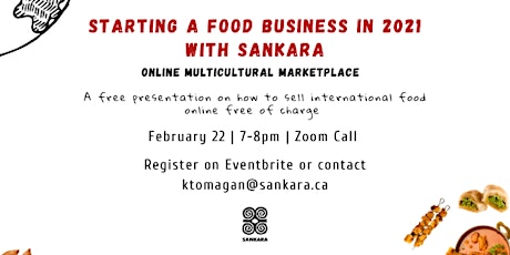 How to Start A Food Business with Sankara in 2021!