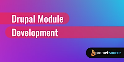 Imagen principal de Drupal Module Development (2 Days)