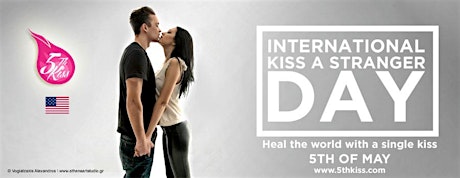 Primaire afbeelding van Pre-Registration for the 5TH of May USA - Kiss A Stranger Day
