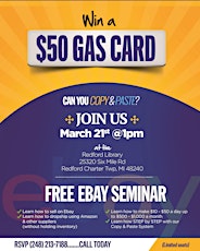 $50 Gas Card Raffle...Learn How To Earn Daily Copying & Pasting. primary image