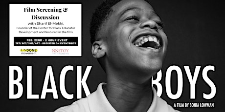 Hauptbild für Black Boys: Film Screening & Discussion