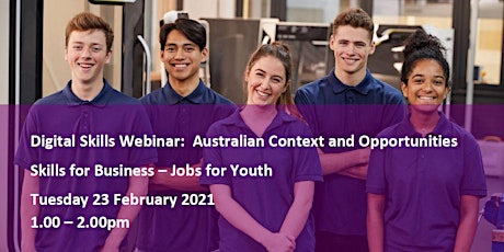 Digital Skills Webinar: Australian Context and Opportunities