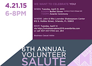 Volunteer Salute 2015 primary image