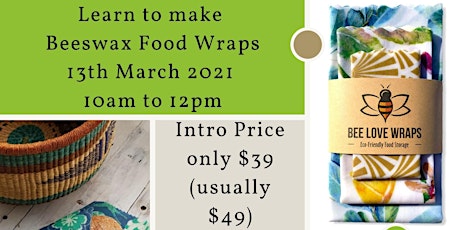 Beeswax Wrap Making Class primary image