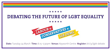 Debating the Future - Election 2015 and the LGBT+ Community primary image