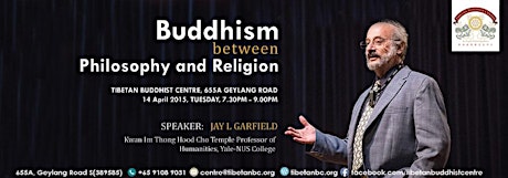TBC presents Buddhism Between Philosophy and Religion by Professor Jay L Garfield primary image