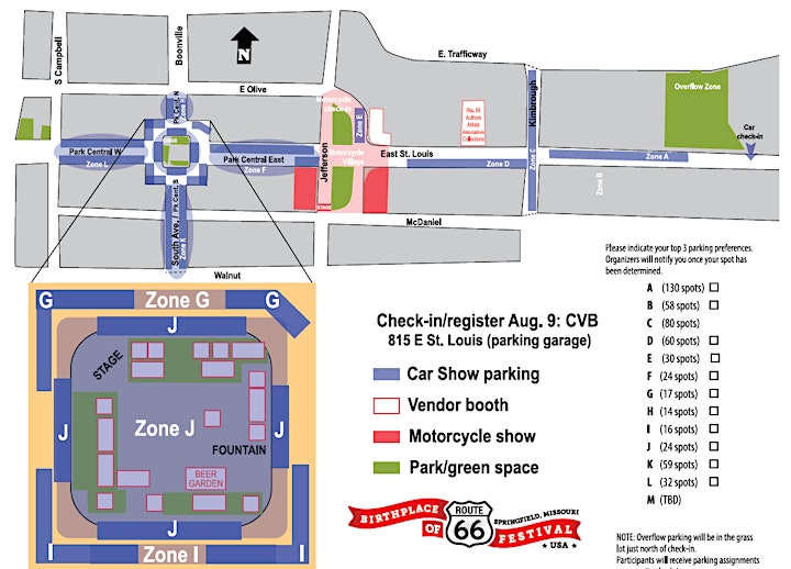 10th Annual Route 66 Car Show - Springfield MO image