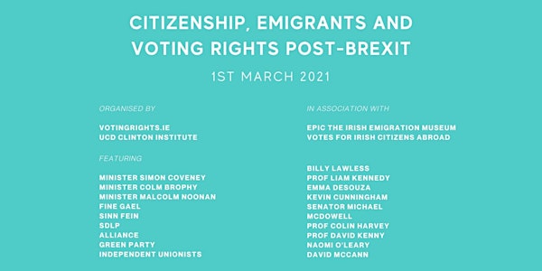 Citizenship, Emigrants and Voting Rights Post-Brexit