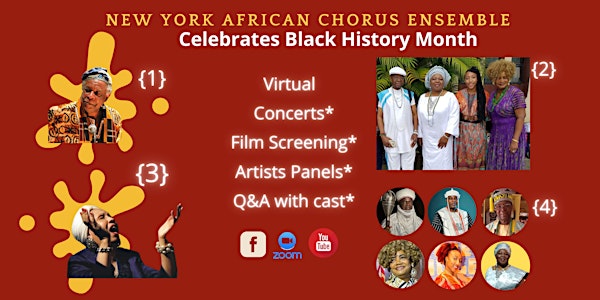 New York African Chorus Ensemble  Celebrates Black History Month