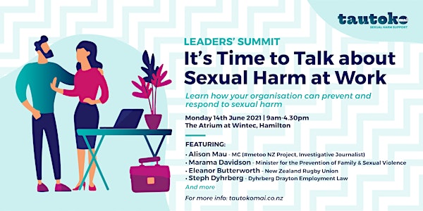 It's Time to Talk About Sexual Harm at Work:  Leaders Summit