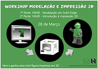 Imagem principal de Workshop Modelação e Impressão 3D