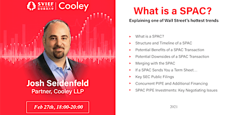 Cooley Webinar: What is a SPAC? The SPAC Path to Public primary image