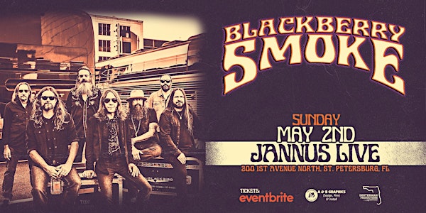 BLACKBERRY SMOKE - St. Pete May 2nd