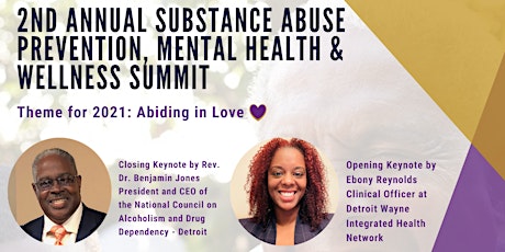 2nd Annual Substance Abuse Prevention, Mental Health and Wellness Summit primary image