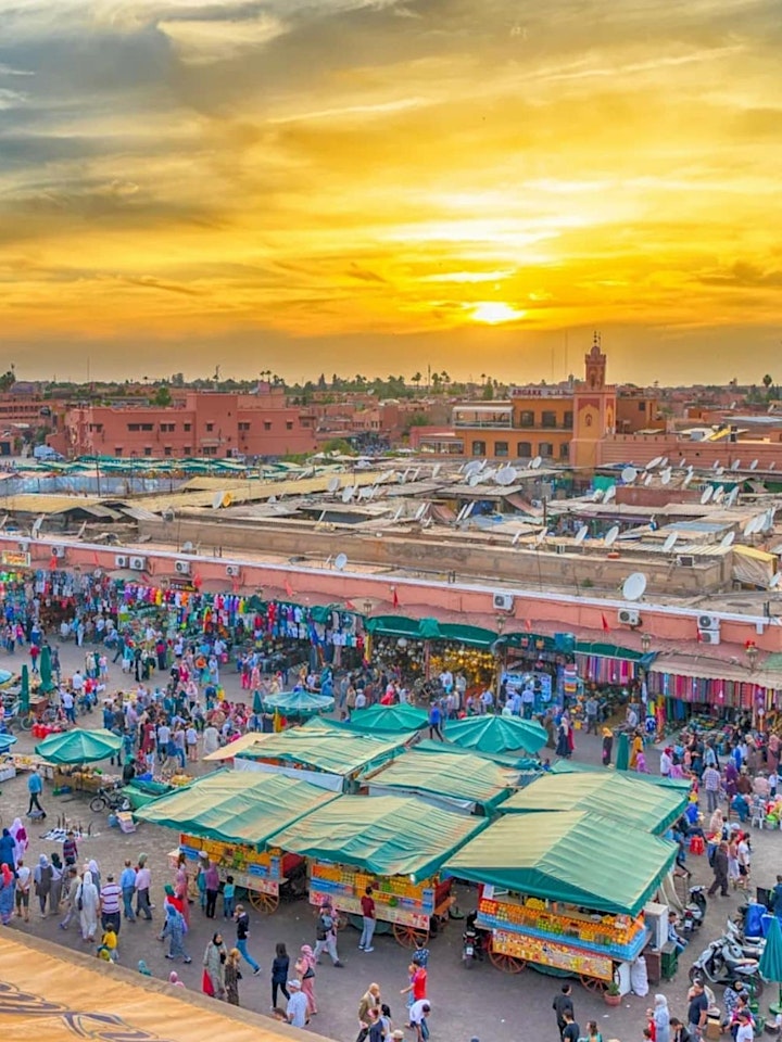 Marrakech City Tour with Tea Break - Virtual Live Guided Experience image