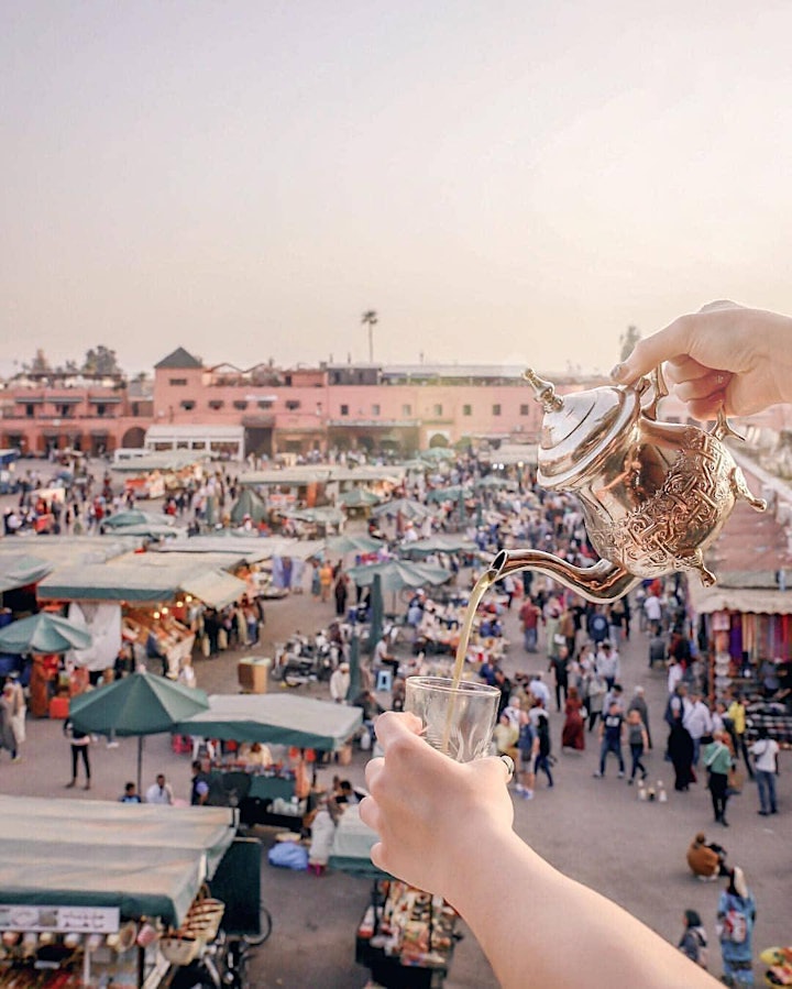 Marrakech City Tour with Tea Break - Virtual Live Guided Experience image