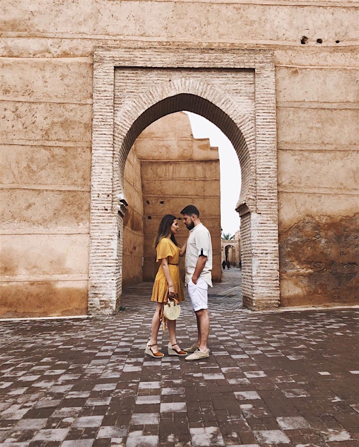 
		Romantic Tour of Marrakech for Couple - Virtual Live Tour 2 Hours image
