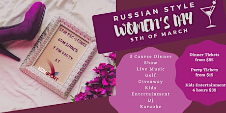 International Women's Day Russian Style primary image