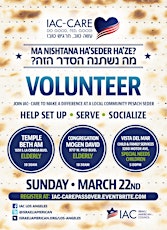 IAC- CARE Passover Seder Volunteer Project primary image