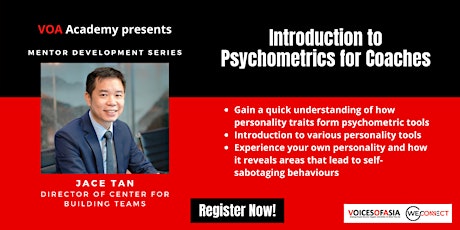 【Virtual】Introduction to Psychometrics for Coaches  2nd March, 7.30pm primary image