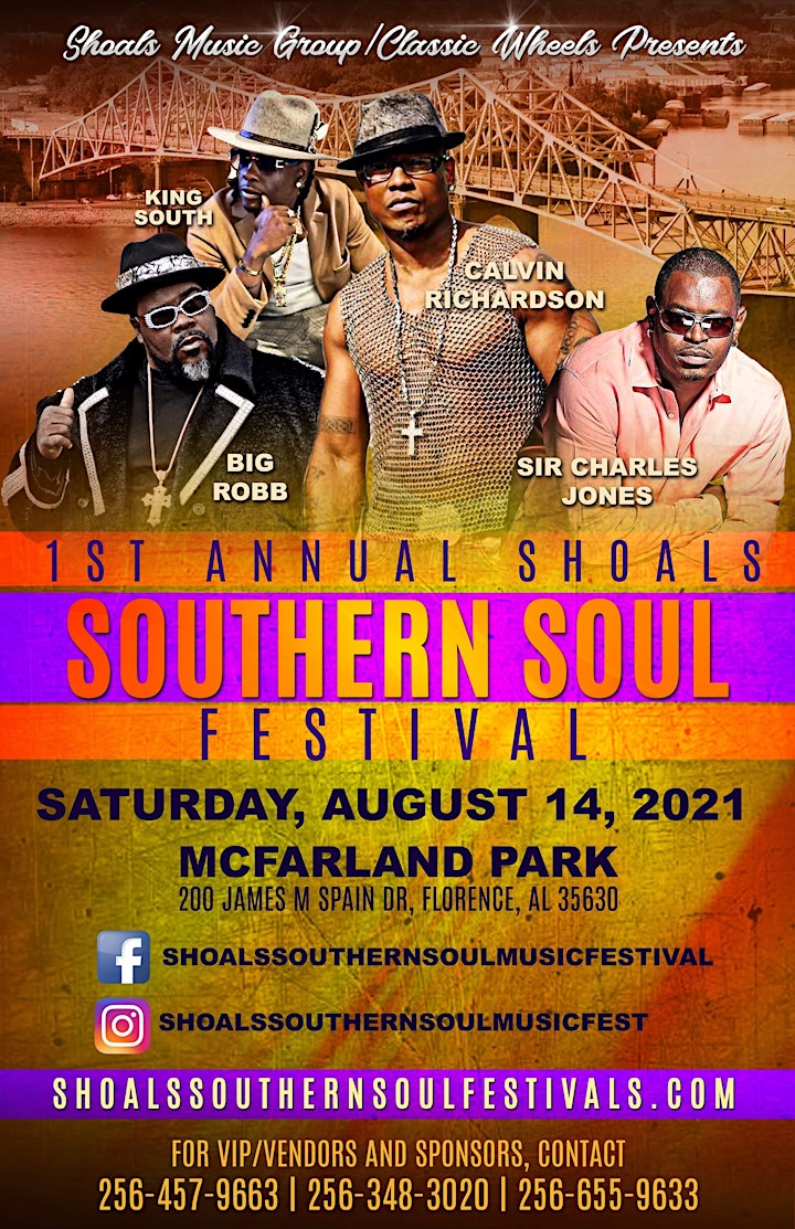 
		Shoals Southern Soul Music Festival image
