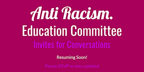 Anti Racism Conversations tickets